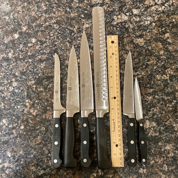 ZWILLING J.A. Henckels Kitchen Set Of 6 Zwilling Ja Henckels Knives Poshmark